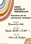 Roditeljski sastanak - Spremnost za školu